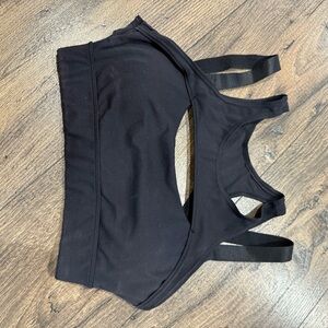 NVGTN Black Sports Bra